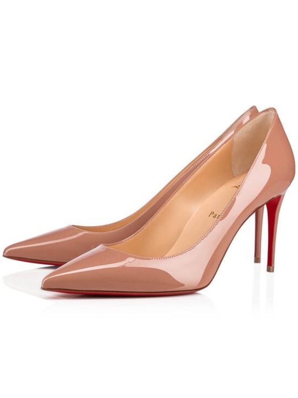 NEW Christian Louboutin Nude Kate 85 Heels Size 35.5 (US 5.5)